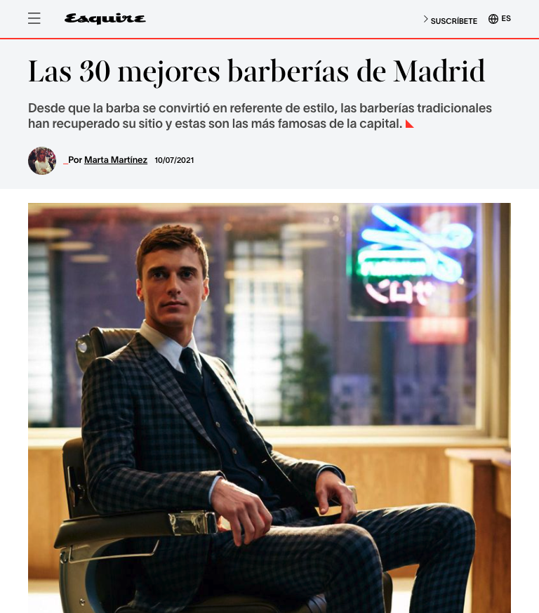 Las 30 mejores barberías de Madrid